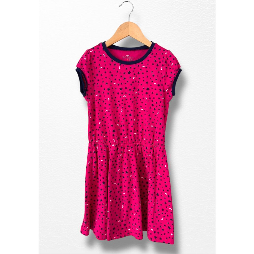 Scout + Ro Birds and Stars Print Knit Dress, Size 10